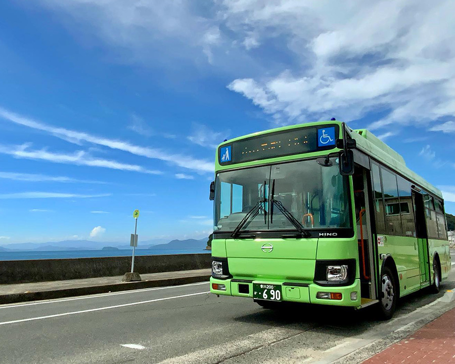 車なしで行く小豆島旅行で便利なoオリーブバス