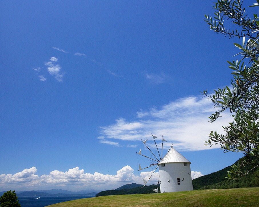 車無しで行く小豆島観光二泊三日モデルコースで行きたいスポット「オリーブ公園」