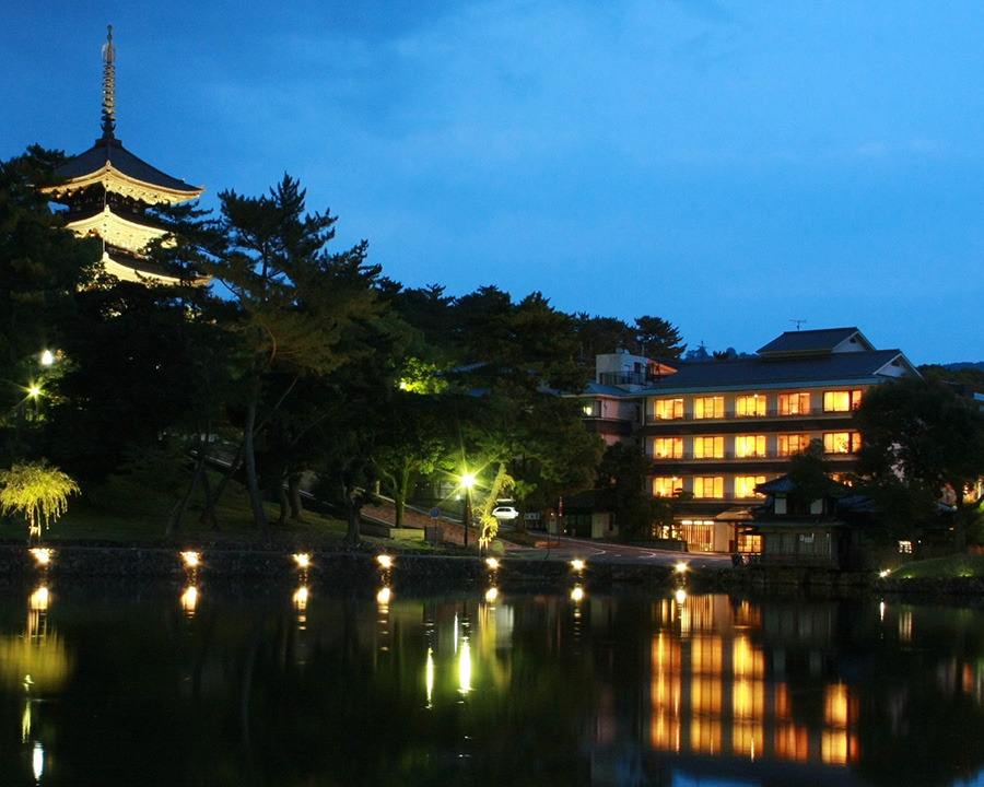 奈良で大人女子旅・一人旅におすすめの宿:さるさわ池 よしだや