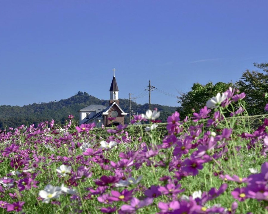 由良川花庭園（京都・綾部市）