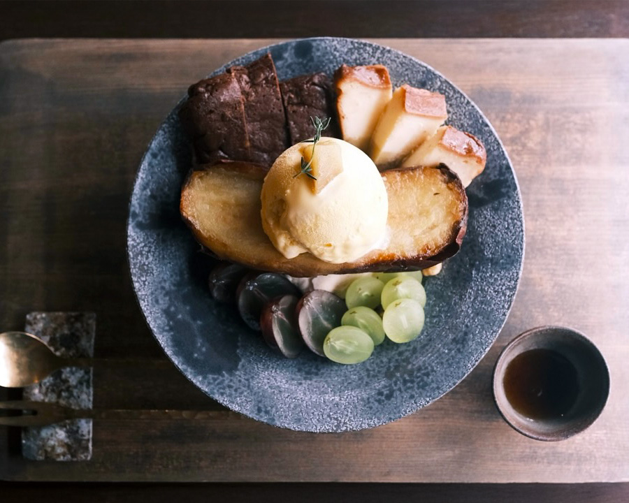 大阪のさつまいもスイーツ専門店：芋と茶 頂