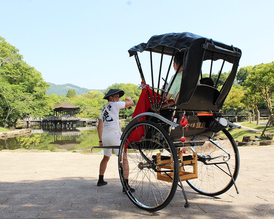 奈良の街を人力車で巡ろう