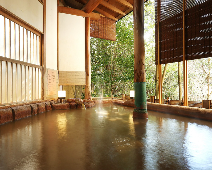 中の坊 瑞苑(なかのぼう ずいえん)の露天風呂