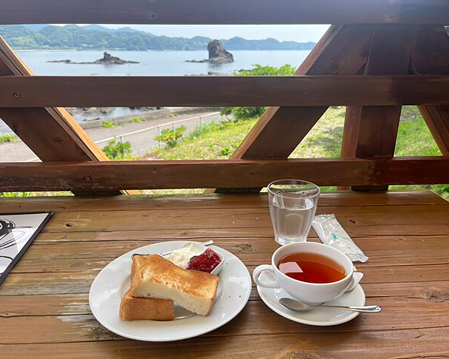 熊野カフェでティータイム