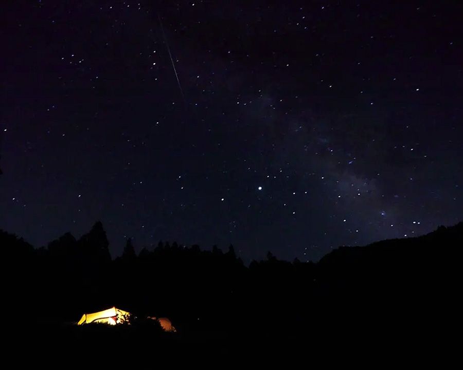うきはで体験する、星空に包まれるキャンプ