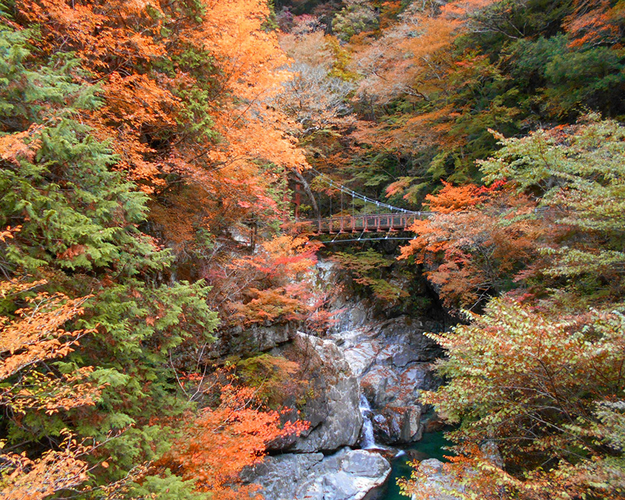 天川村みたらい渓谷（奈良県）