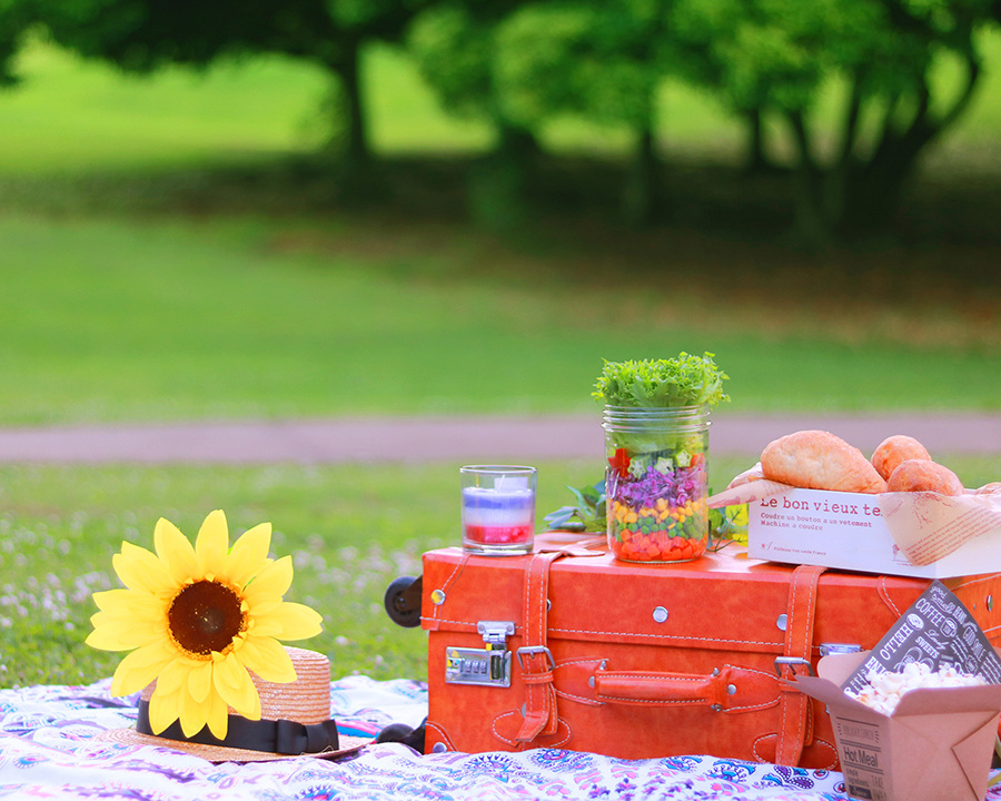 ⑦ 自然の中でピクニックランチ(万博公園など)