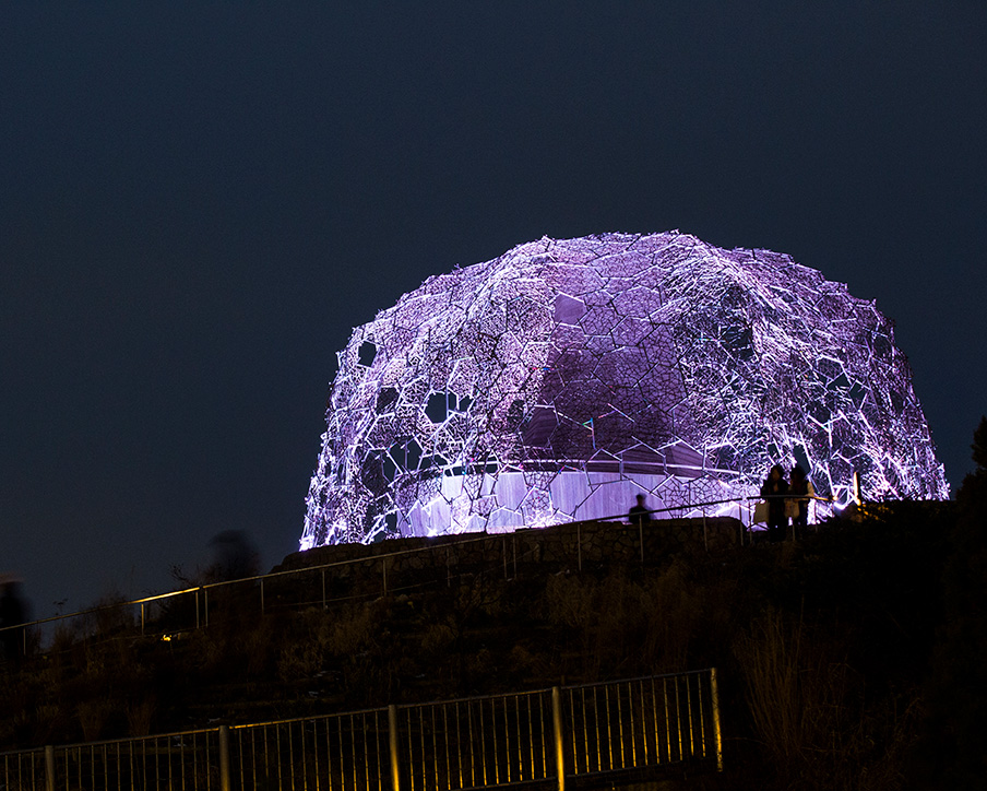 六甲枝垂れの夜景