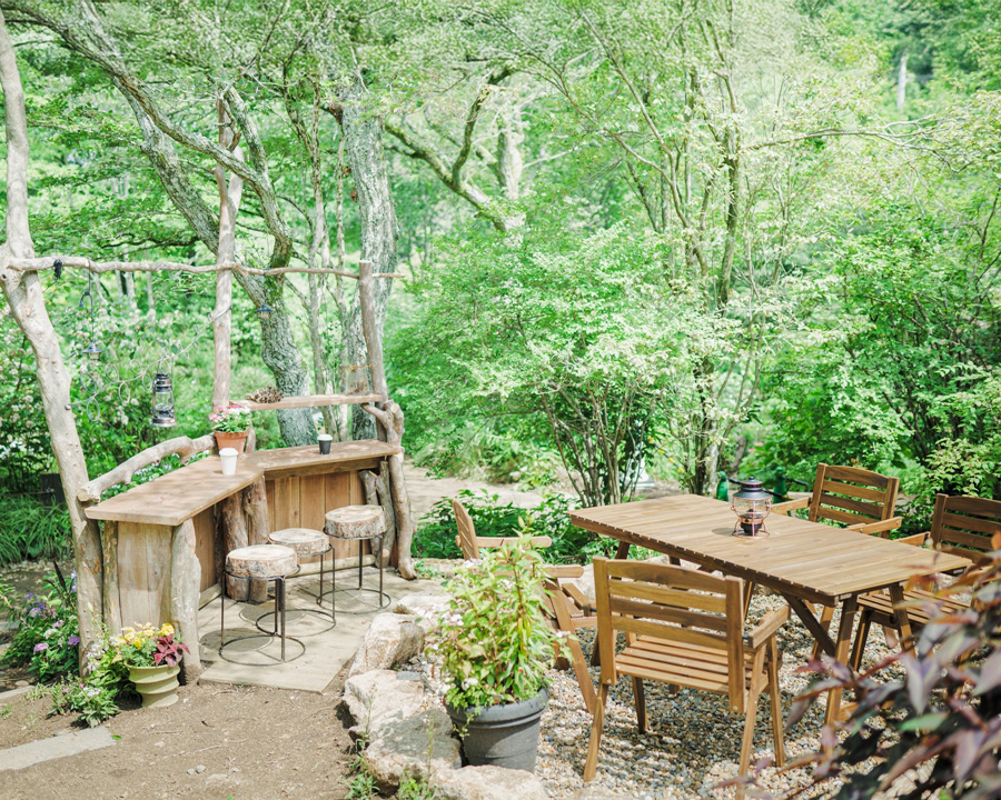 ROKKO森の音ミュージアム内にある「森のCafé」