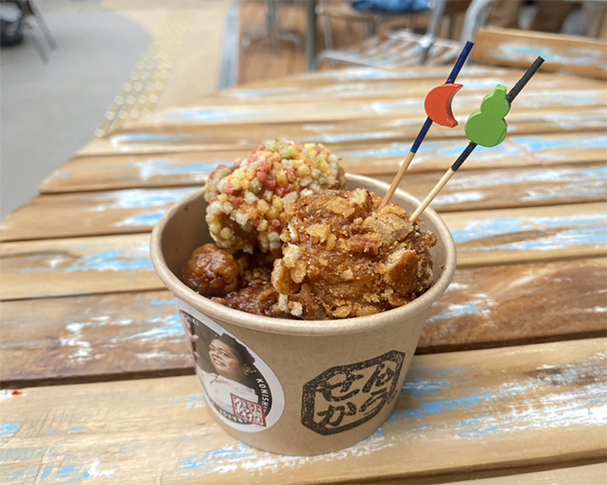 唐揚げ小錦|ハワイアンBBQ味の唐揚げで満足度MAX