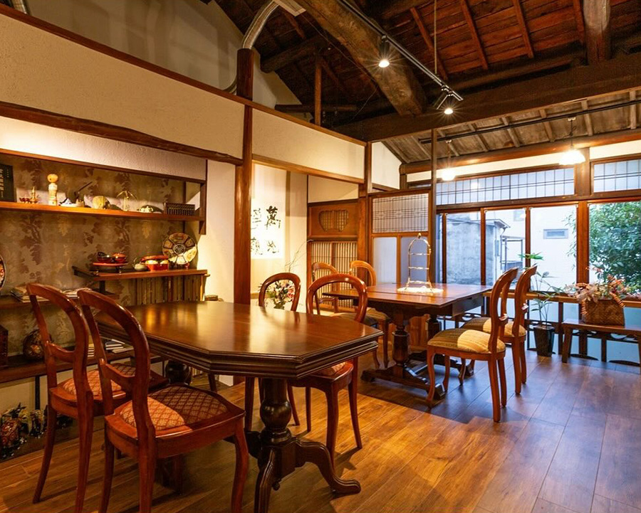 salon de thé Tea shot