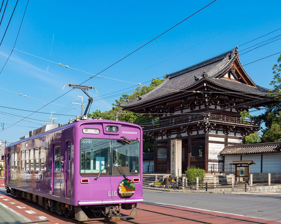 【おすすめ③】嵐電1日フリーきっぷ