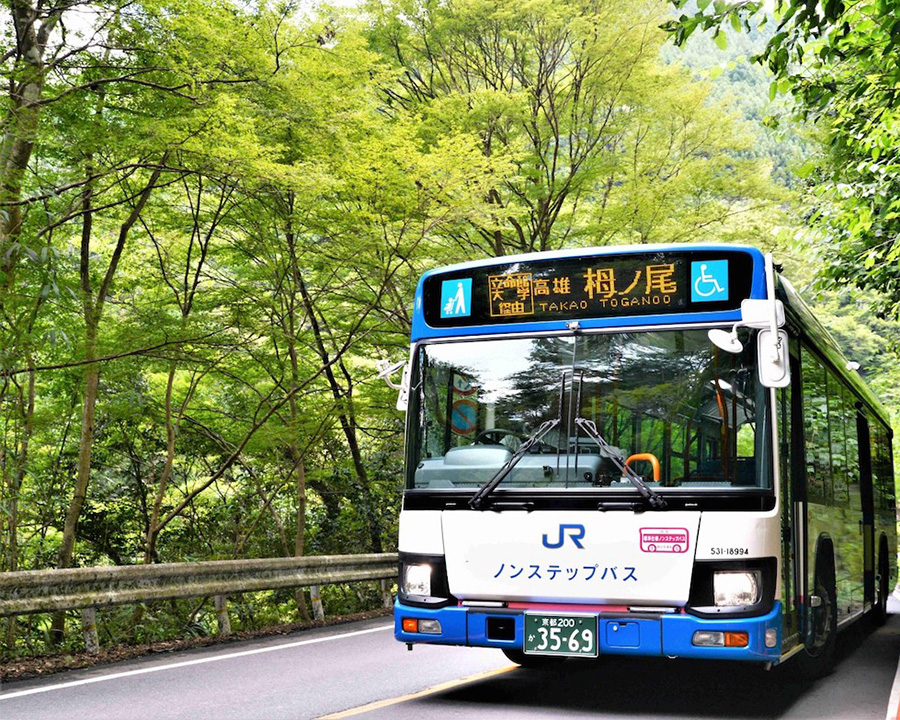 【おすすめ⑥】嵐電＆JRバス 嵐山・高雄ぐるっとパス