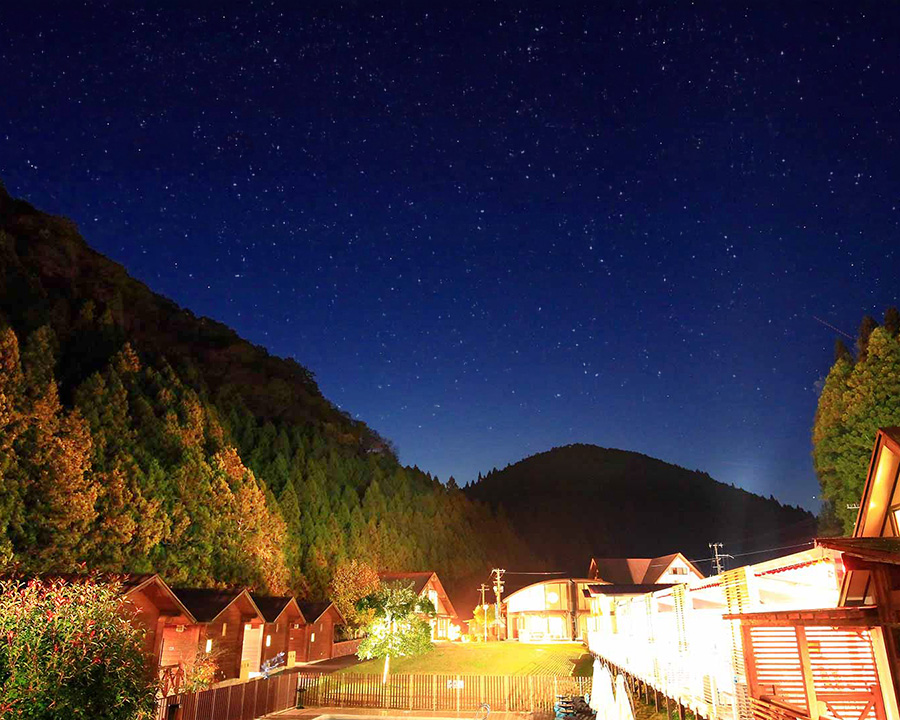 たまゆらの里(和歌山)|自然に囲まれて静かに星空を眺める
