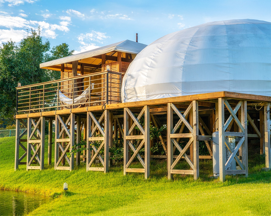 GLAMP ELEMENT（グランエレメント）｜自然の中で“体を動かして整える”一人旅