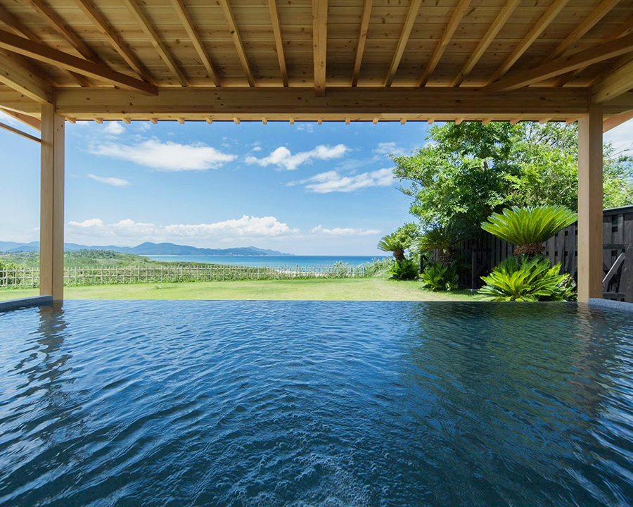 【京都】夕日ヶ浦温泉　日本海を見下ろす絶景宿　一望館はなれ櫂