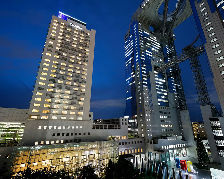 ウェスティンホテル大阪の外観｜関西のエステ付き宿泊プラン（梅田）