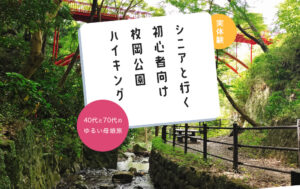 【大阪】シニアと行く初心者向け枚岡公園ハイキング｜40代×70代の低山ハイク