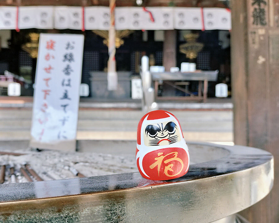 葛井寺に行ったら周辺の街歩きが想像以上に楽しかった｜だるまみくじ引きました