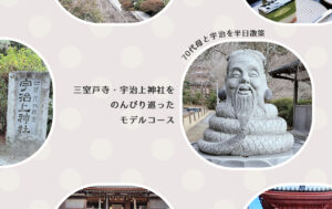 70代母と宇治を半日散策｜三室戸寺・宇治上神社をのんびり巡ったモデルコース
