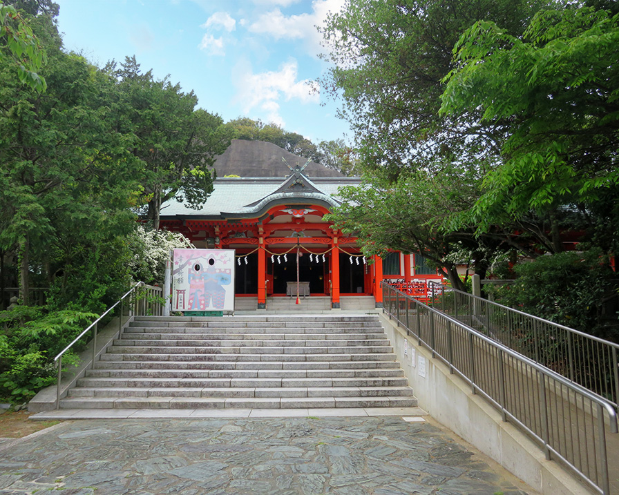 加太の街歩き、淡嶋神社