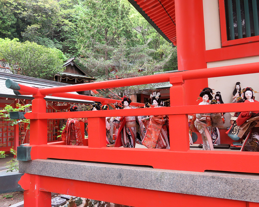 加太の街歩き、淡嶋神社